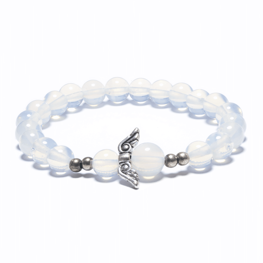 8mm Angel Bracelet without Box - Opal