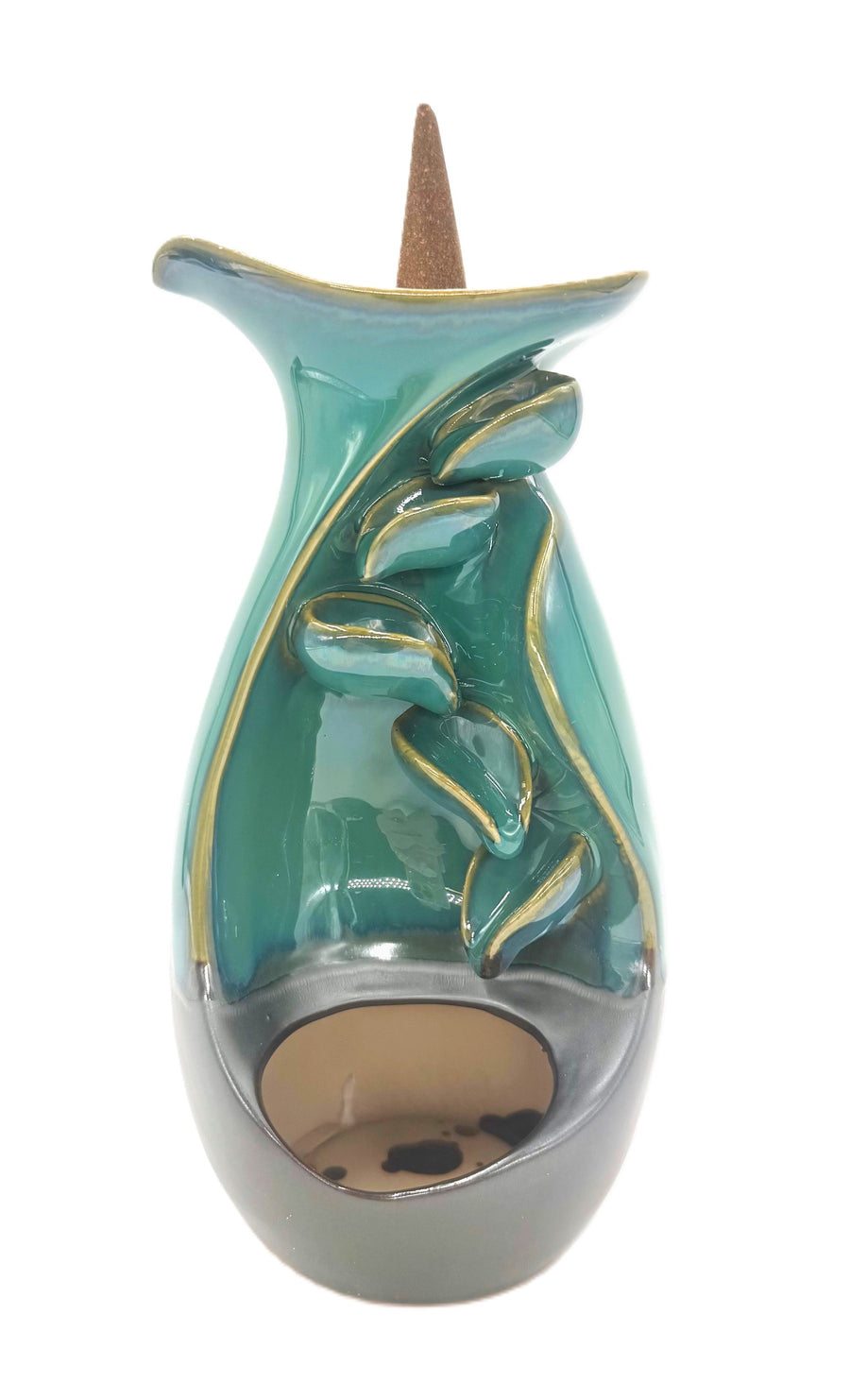 Backflow Wierookbrander Vaas Groen/Blauw (0702-2/3)