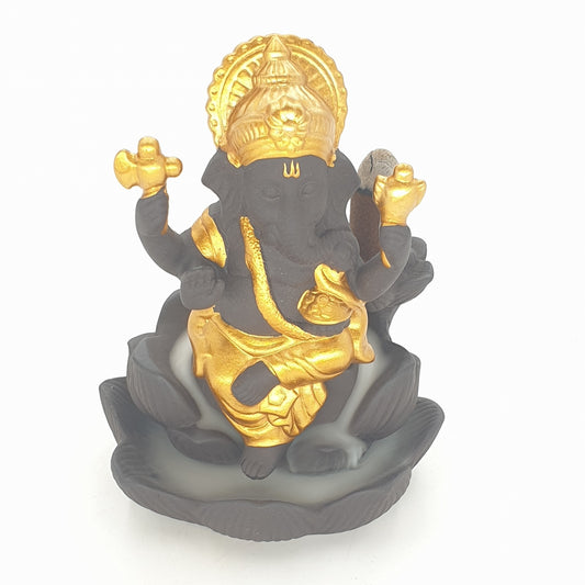 Witte Ganesh Wierookhouder