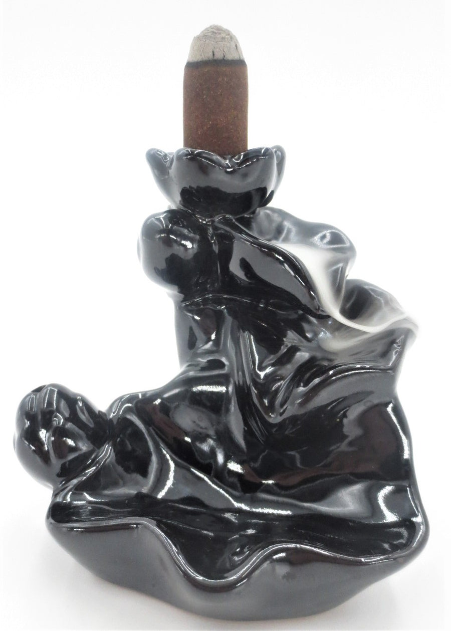 Backflow Incense Burner Small Lotus (CY350002)