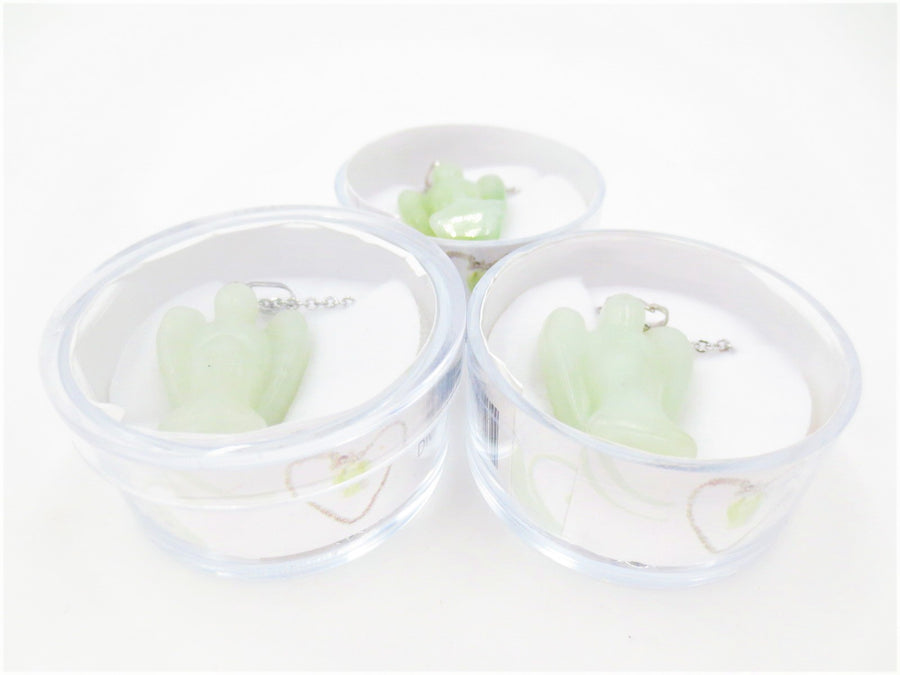 Divine Angel Pendant Necklace - jade - groothandel