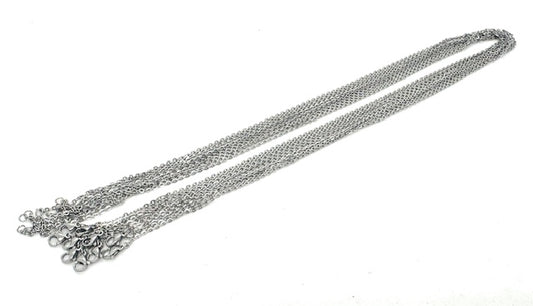 Edelstaal Ketting set van 10 stuks