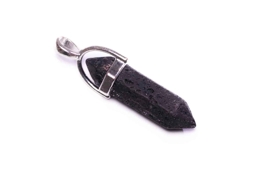 Edelsteen Hanger - Lavasteen