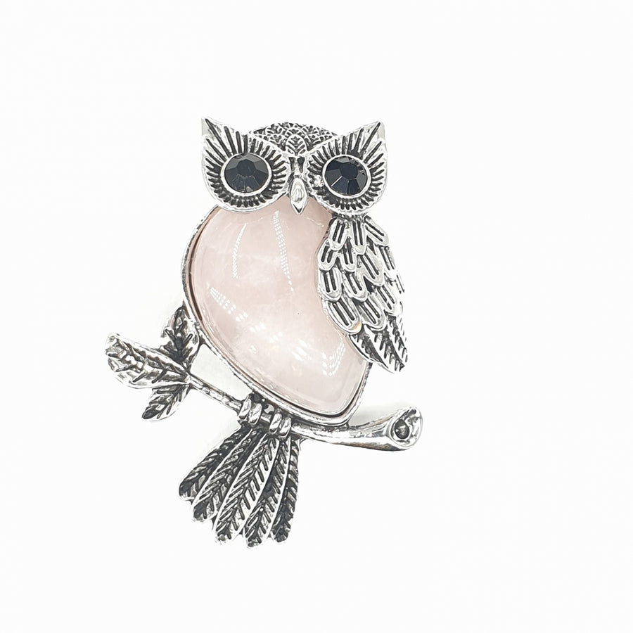 Rozenkwarts Uilenhanger met Edelsteenogen