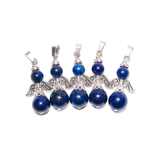 Engel Edelsteen Pendant Set (5st) - Lapis Lazuli