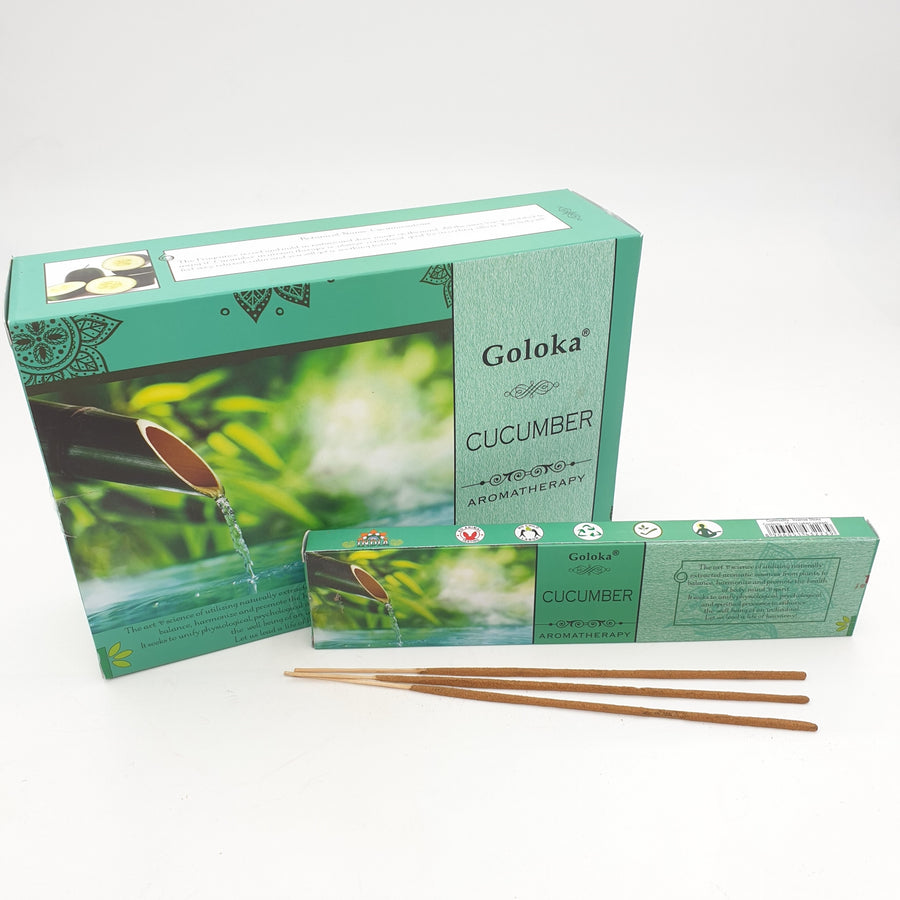 Goloka Cucumber Aromatherapy Masala Wierookstokjes