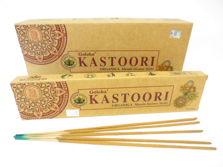 Goloka Kastoori Natural Masala Wierookstokjes