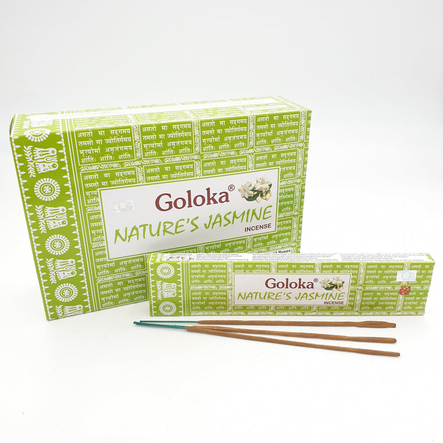 Goloka Nature's Jasmine Wierookstokjes