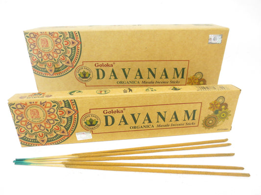 Goloka Davanam Natural Masala Wierookstokjes