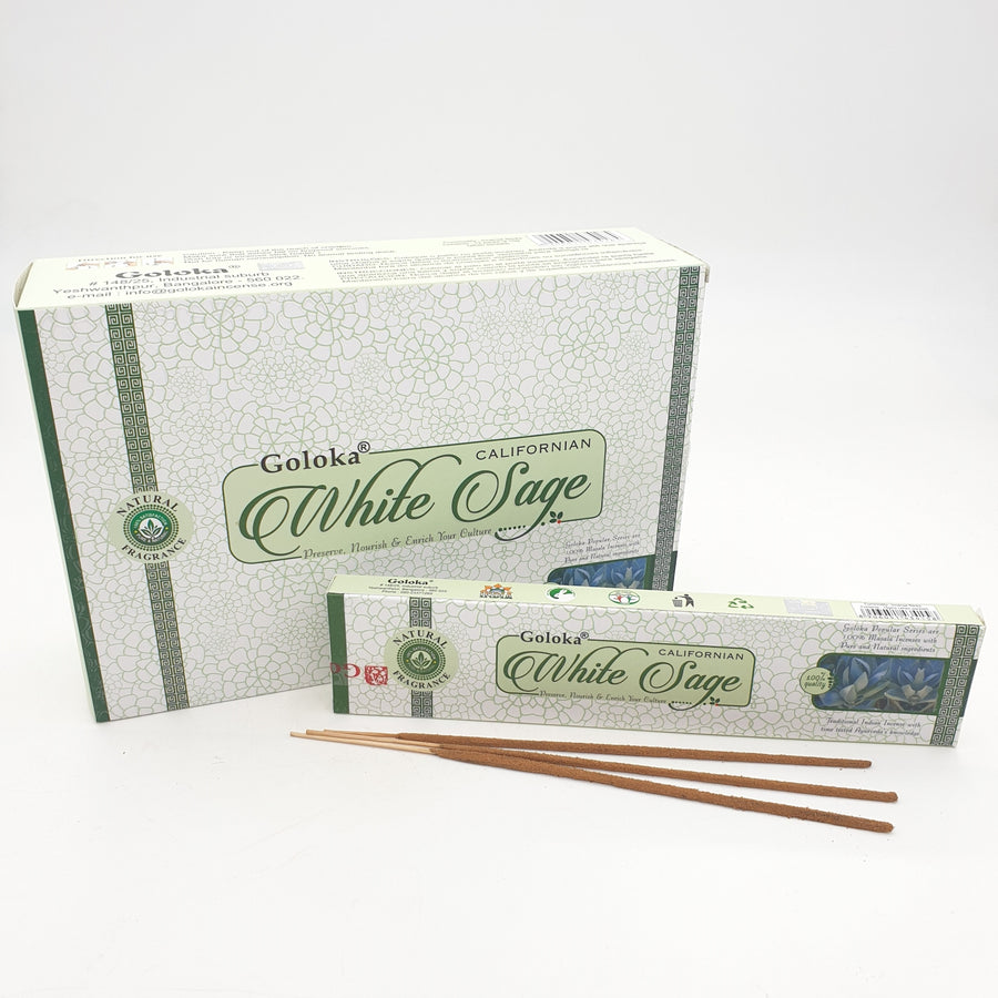 Goloka White Sage Masala Wierookstokjes