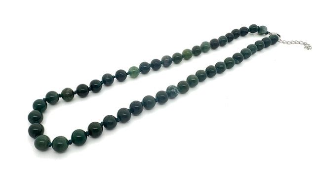 Groothandel – 8 mm Mosagaat Kralenketting (zonder doosje)