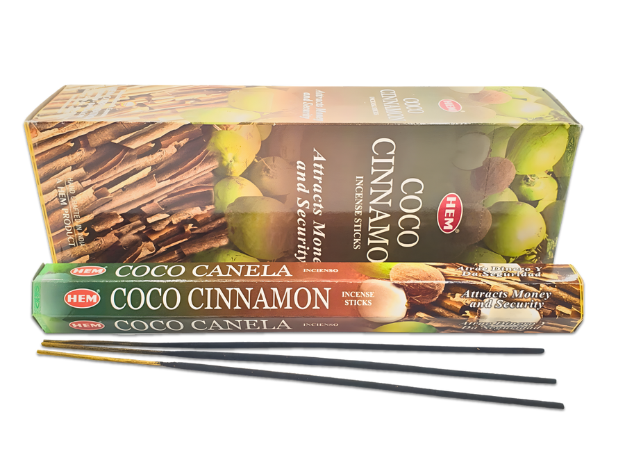 HEM Coco Cinnamon Hexa Wierookstokjes