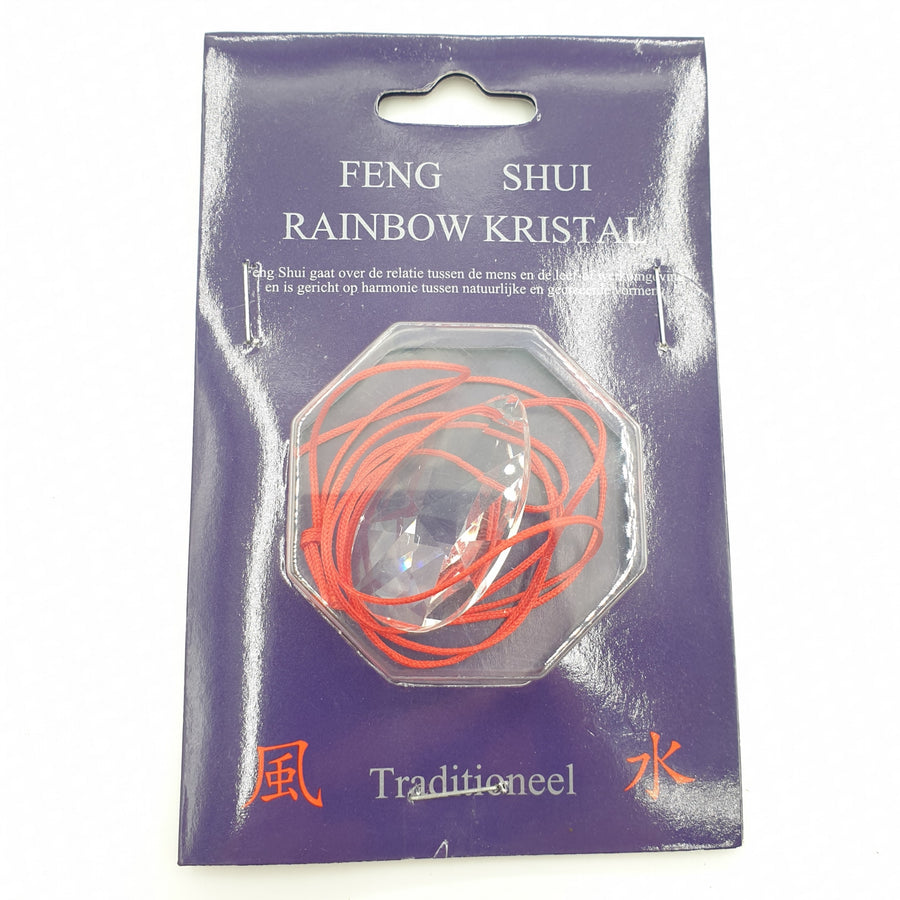 Feng Shui Regenboog Kristal - Druppelvorm