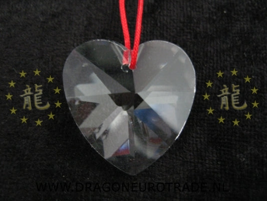 Feng Shui Regenboog Kristal - Hart
