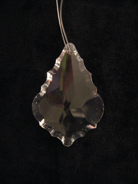 Kristallen hanger #1 groot per 6
