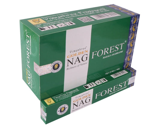 Vijayshree Golden Nag Wierookstokjes - Forest