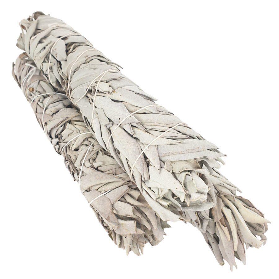 Witte Salie Smudge Stick Groot 23 cm (3 x 90-100g)