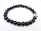 8mm Boeddha Armband zonder Doos - Blauwe Zandsteen