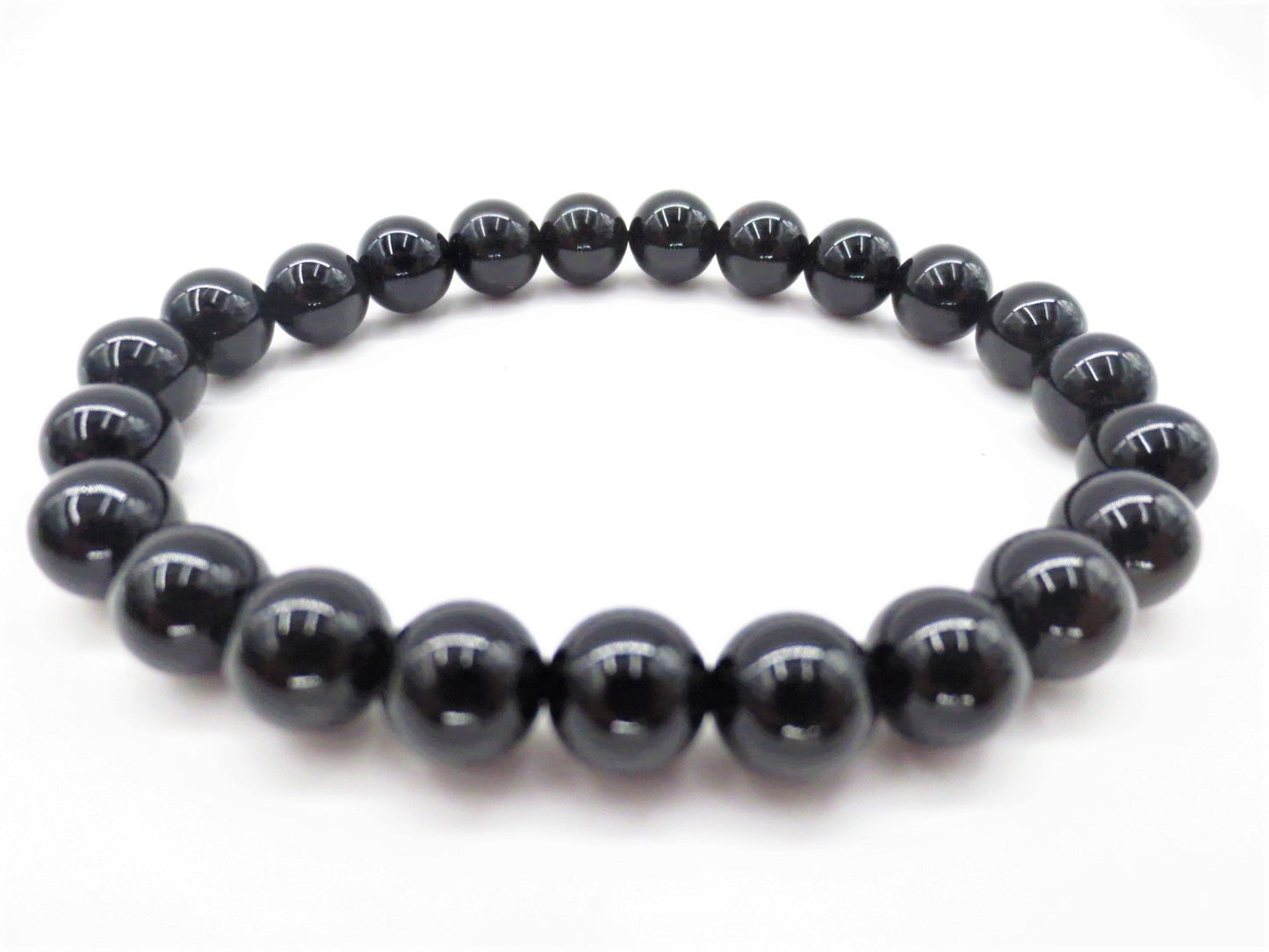 8mm Edelsteen Armband zonder Cadeaudoos - Onyx