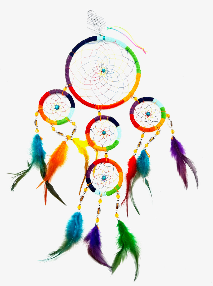 16cm Luxe 7 Chakra Dromenvangers - 1 + 4 (8cm)