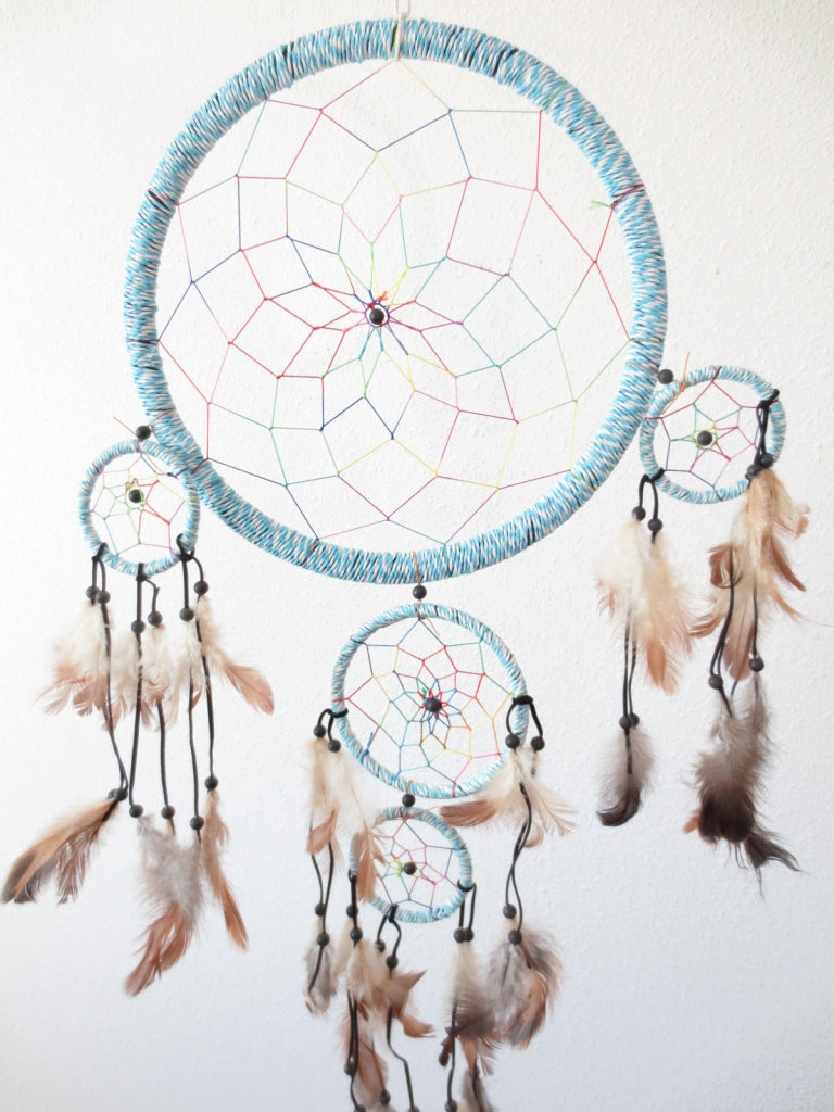 28cm Dromenvanger Blauw 1 + 4