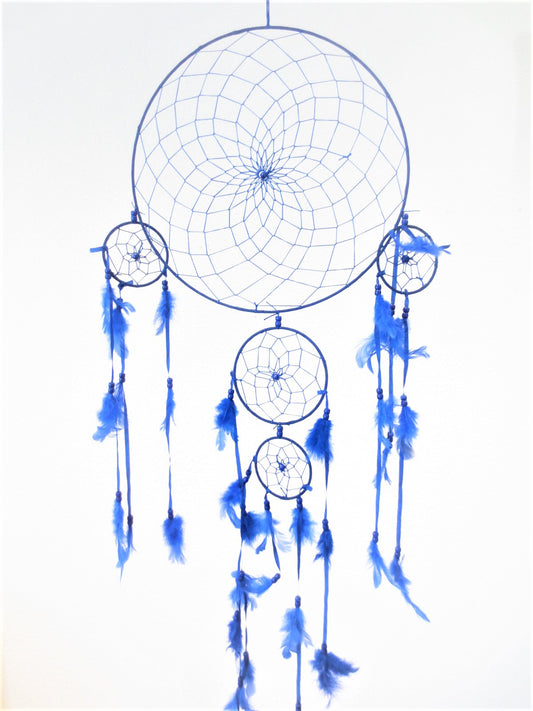 33cm Ronde Dromenvanger Blauw 1+4