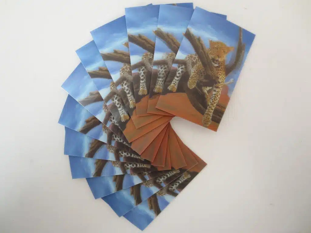 3D-diermagneetkaarten Panter