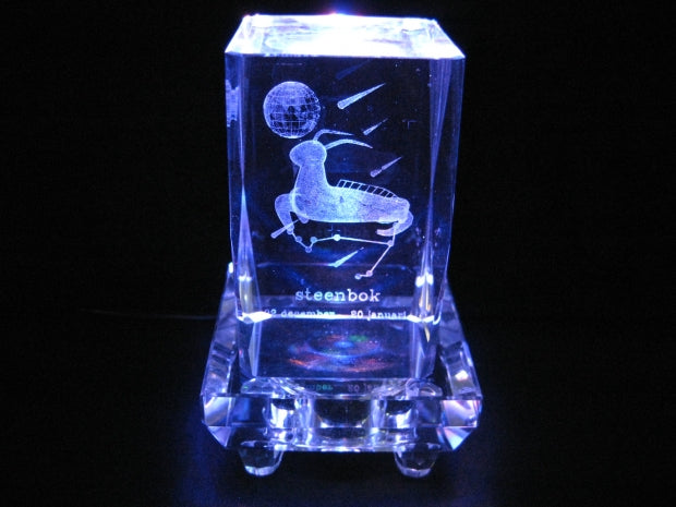 3D Crystal Laser Engraving Block – Capricon