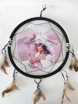 38cm Dromenvanger Indiaan en Hert