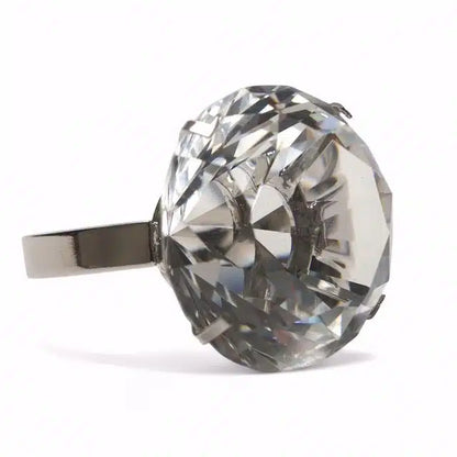 5 cm kristallen diamant servetring