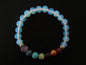 8mm 7 Chakra Armband zonder Doos - Opaal