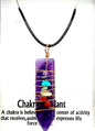 7 Chakra Edelsteen Hanger Ketting (II) - Amethist