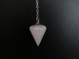 Rozenkwarts 7 Chakra Edelsteen Pendel