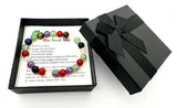 8 mm Mixed Edelsteen Armband – Cadeaudoos Inclusief