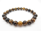 8 mm Tijgeroog Edelsteen Armband – Cadeaudoos Inclusief