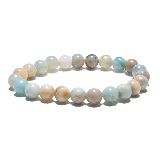 8mm Edelsteen Armband zonder Cadeaudoos - Amazoniet