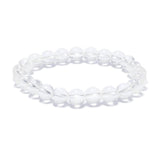 8mm Edelsteen Armband zonder Cadeaudoos - Bergkristal
