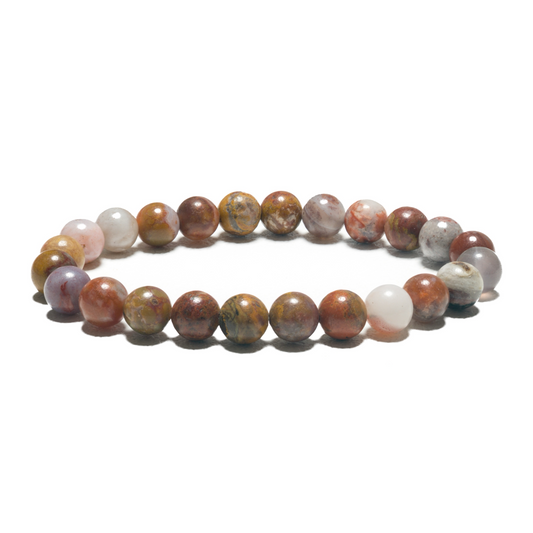8mm Edelsteen Armband zonder Cadeaudoos - Oceaan Jaspis