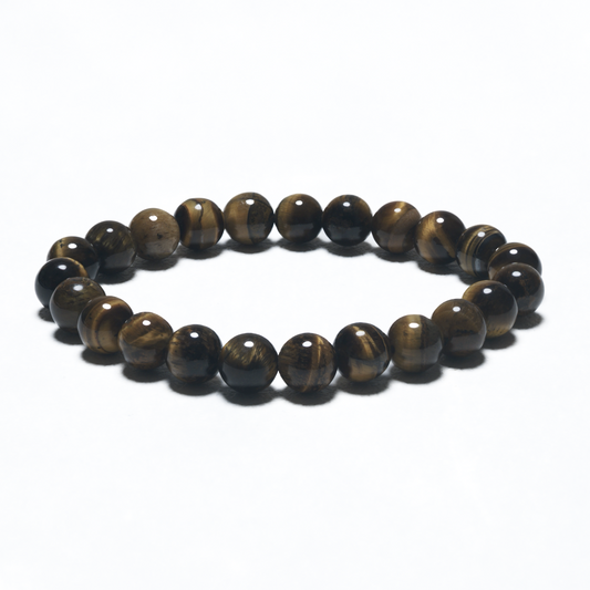 8mm Edelsteen Armband zonder Cadeaudoos - Tijger Eye