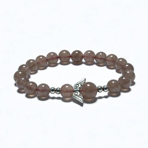 8mm Edelsteen Engel Armband zonder Doos