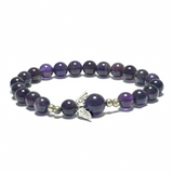 8mm Engelen Armband zonder Doos - Amethist