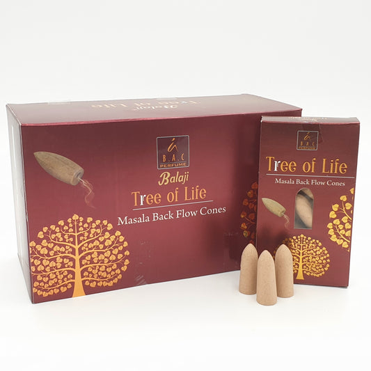 Balaji Masala Backflow Kegeltjes - Tree of Life