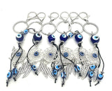 licht blauw met bloemen - 38