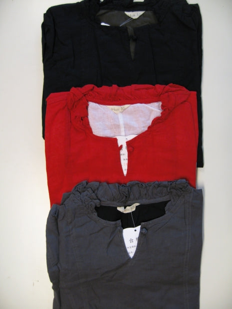 blouse with collar