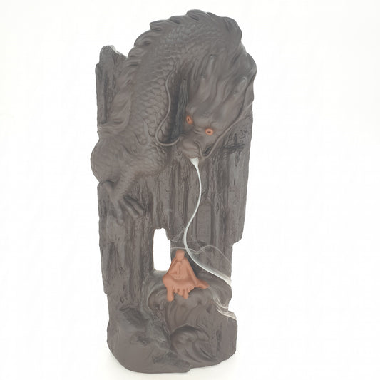 Backflow Wierook Brander Chinese Draak met Mens (0702-1)