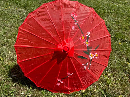 Chinese Parasol - Rood (Klein)