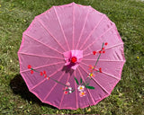 Chinese parasol - Roze (Klein)