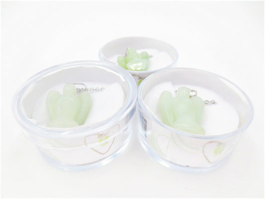 Divine Angel Pendant Necklace - jade - groothandel