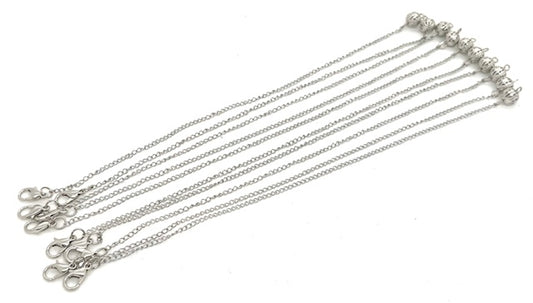 Edelstaal Slingerketting set van 10 stuks