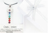7 Chakra Edelsteen Ketting Hanger (I) - Bergkristal